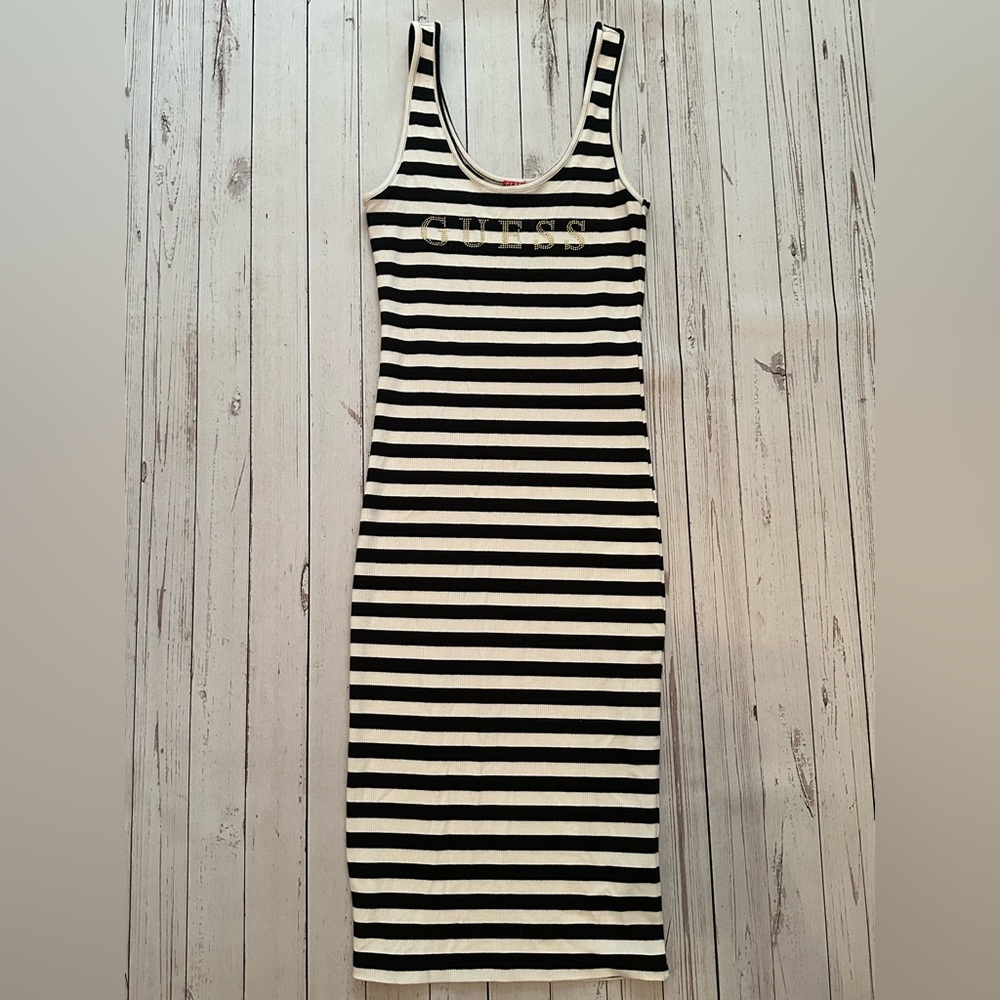 Guess Logo Nivella Midi Dress